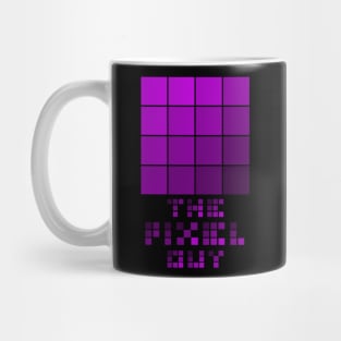 the pixel guy design for the pixel lover - pink Mug